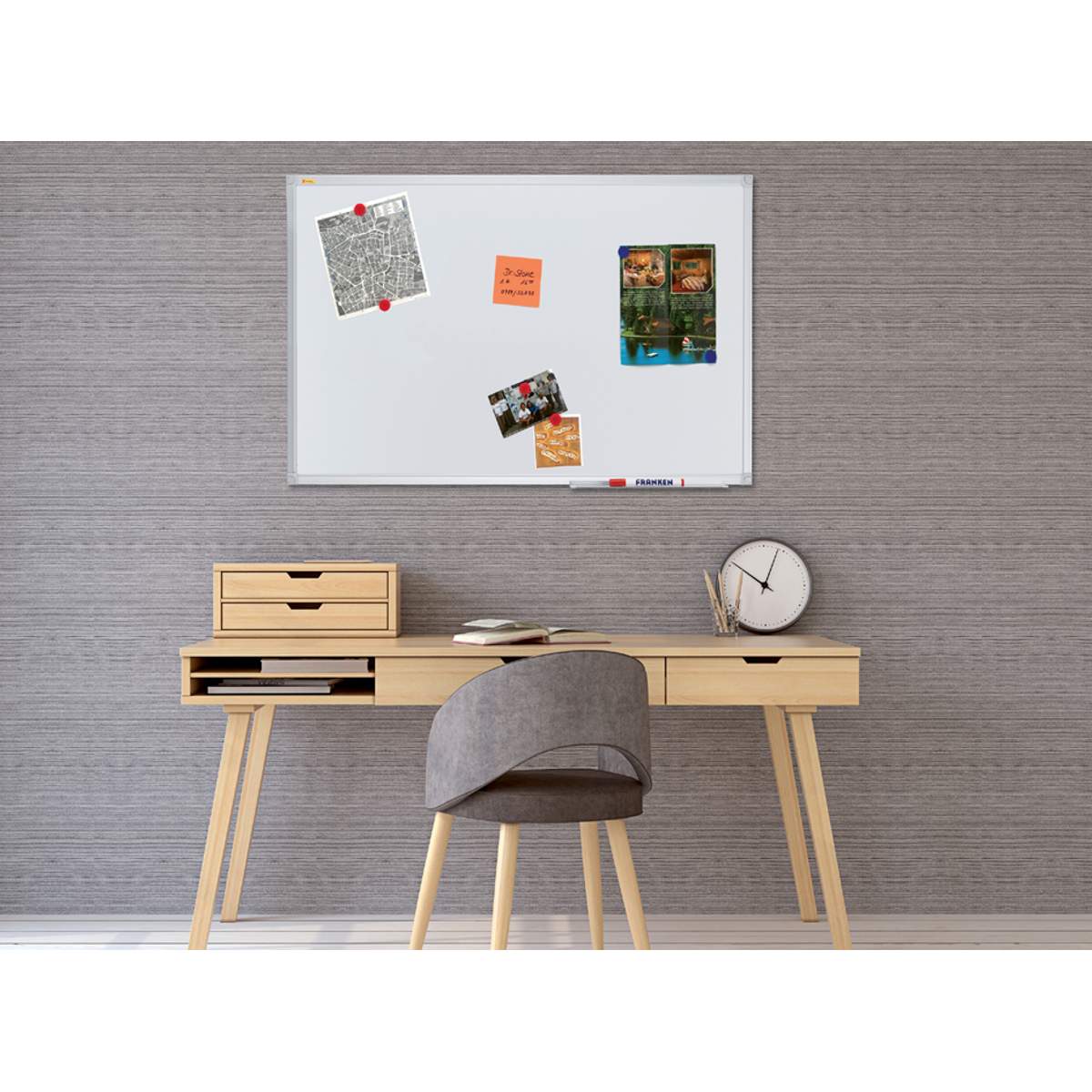 Legamaster UNITE Whiteboard - weiß - 100 x 150 cm - Magnettafel aus Legamaster UNITE Whiteboard - weiß - 100 x 150 cm - Magnettafel aus