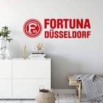 Wandtattoo von Wall-Art, in der Farbe Rot, andere Perspektive, Vorschaubild