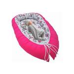 Babybett von Babymajawelt, in der Farbe Rosa, aus Polyester, andere Perspektive, Vorschaubild