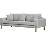2/3-Sitzer Sofa von OTTO products, in der Farbe Grau, aus Teilmassiv, andere Perspektive, Vorschaubild