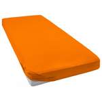 Bettlaken von Bellana, in der Farbe Orange, aus Jersey, andere Perspektive, Vorschaubild