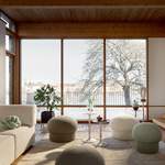 Sitzsack von Design House Stockholm, in der Farbe Weiss, aus Massivholz, andere Perspektive, Vorschaubild