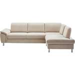 Ecksofa von CALIZZA INTERIORS, in der Farbe Beige, aus Flachgewebe, Vorschaubild