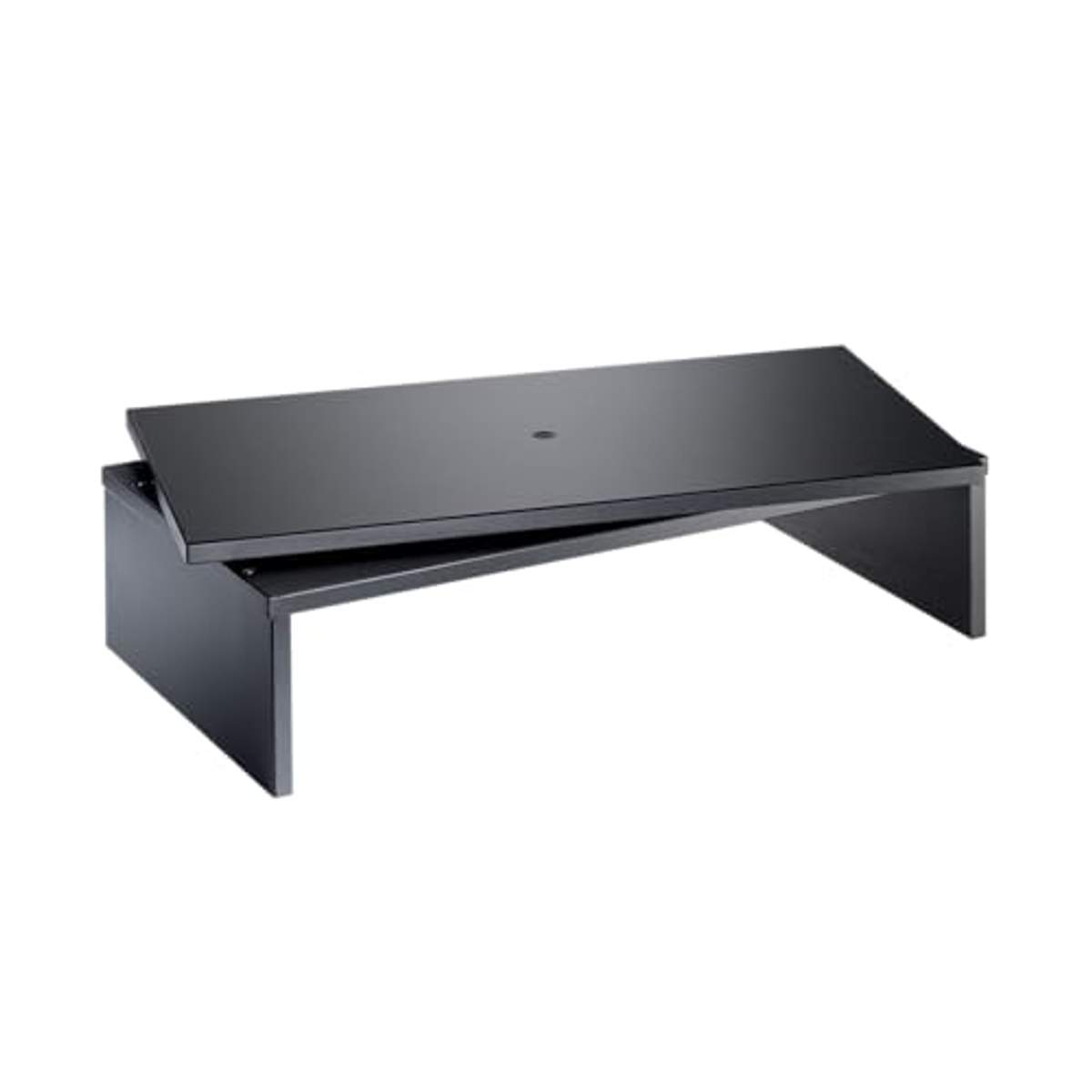 Support D'écran Plat Meliconi Pour Bureau - Pivotant, Capacité 45 Kg, Couleur Noir, Montage Facile