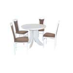 Essgruppe von Möbel direkt online, in der Farbe Weiss, aus Massivholz, Vorschaubild