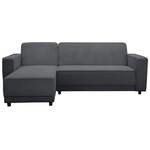 Ecksofa von Dorel Home, in der Farbe Grau, aus Cord, andere Perspektive, Vorschaubild