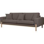 2/3-Sitzer Sofa von OTTO products, in der Farbe Braun, aus Teilmassiv, andere Perspektive, Vorschaubild