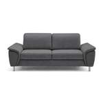 2/3-Sitzer Sofa von CALIZZA INTERIORS, in der Farbe Grau, aus Microfaser, Vorschaubild