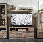 TV-Lowboard von Die Möbelfundgrube, in der Farbe Braun, aus Holzwerkstoff, andere Perspektive, Vorschaubild