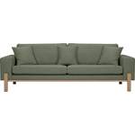 2/3-Sitzer Sofa von OTTO products, in der Farbe Grün, aus Teilmassiv, andere Perspektive, Vorschaubild