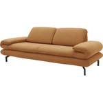 2/3-Sitzer Sofa von LOOKS BY WOLFGANG JOOP, in der Farbe Orange, aus Strukturstoff, andere Perspektive, Vorschaubild