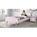 Funktionsbett von Vipack, in der Farbe Rosa, aus Holzwerkstoff, andere Perspektive, Vorschaubild