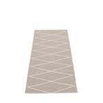 Teppich von Pappelina, in der Farbe Braun, aus Polyester, andere Perspektive, Vorschaubild