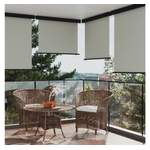 Balkonsichtschutz von VIDAXL, in der Farbe Grau, aus Stahl, andere Perspektive, Vorschaubild