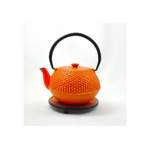 Teekocher von JA-UNENDLICH, in der Farbe Orange, andere Perspektive, Vorschaubild