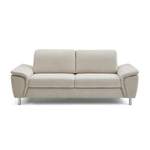2/3-Sitzer Sofa von CALIZZA INTERIORS, in der Farbe Beige, aus Flachgewebe, Vorschaubild
