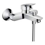 Wannenarmatur von Hansgrohe, in der Farbe Silber, aus Metall, Vorschaubild