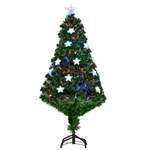 Weihnachtsbaum von HOMCOM, in der Farbe Grün, aus Kunststoff, Vorschaubild