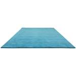 Teppich von morgenland, in der Farbe Blau, aus Schurwolle, andere Perspektive, Vorschaubild