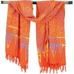 Textilien von Guru-Shop, in der Farbe Orange, aus Viskose, andere Perspektive, Vorschaubild