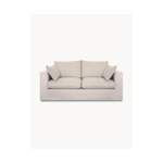 2/3-Sitzer Sofa von Nordified, in der Farbe Beige, aus Stoff, Vorschaubild