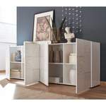 Sideboard von Homedreams, in der Farbe Weiss, aus Spanplatte, andere Perspektive, Vorschaubild