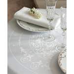 Tischdecke von Garnier Thiebaut, in der Farbe Weiss, aus Baumwolle, andere Perspektive, Vorschaubild