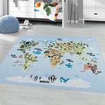 Kinderteppich von Ayyildiz Teppiche, Mehrfarbig, aus Textil, andere Perspektive, Vorschaubild