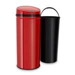 Mülleimer von ECHTWERK, in der Farbe Rot, aus Kunststoff, andere Perspektive, Vorschaubild