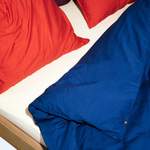 Bettdecke von Schlafgut, in der Farbe Blau, aus Baumwolle, Vorschaubild