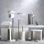 Toilettenpapierhalter von Joseph Joseph, in der Farbe Silber, aus Kunststoff, andere Perspektive, Vorschaubild