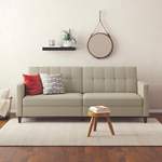 2/3-Sitzer Sofa von Dorel Home, in der Farbe Braun, aus Webstoff, Vorschaubild
