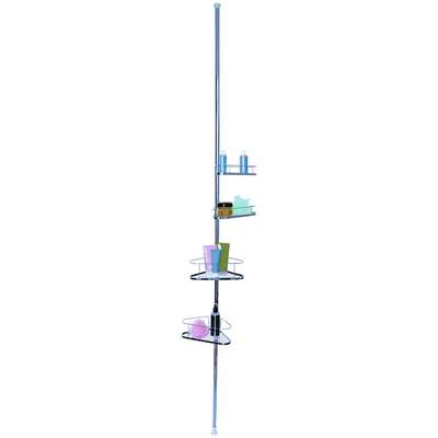 Preisvergleich für MSV Duschregal »Bambus«, 2 Ablagen, mit Haken, 25 x 11 x  38 cm, BxHxT 11x11x38.5 cm, aus Bambus, GTIN: 3700703946106 | Ladendirekt