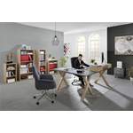 Büromöbel-Set von Modern Living, in der Farbe Grau, aus Holzwerkstoff, andere Perspektive, Vorschaubild