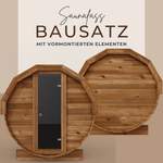 Sauna-Kabine von Eden Holzmanufaktur, in der Farbe Braun, andere Perspektive, Vorschaubild