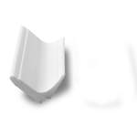 Bordür von Decosa, in der Farbe Weiss, andere Perspektive, Vorschaubild