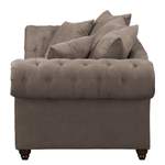 2/3-Sitzer Sofa von Maison Belfort, in der Farbe Braun, aus Microfaser, andere Perspektive, Vorschaubild