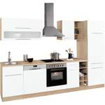 Küchenzeile von HELD MÖBEL, in der Farbe Weiss, aus Holzwerkstoff, andere Perspektive, Vorschaubild