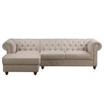 2/3-Sitzer Sofa von Maison Belfort, in der Farbe Braun, aus Webstoff, andere Perspektive, Vorschaubild