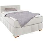 Boxspringbett von Guido Maria Kretschmer Home&Living, in der Farbe Beige, aus Strukturstoff, Vorschaubild