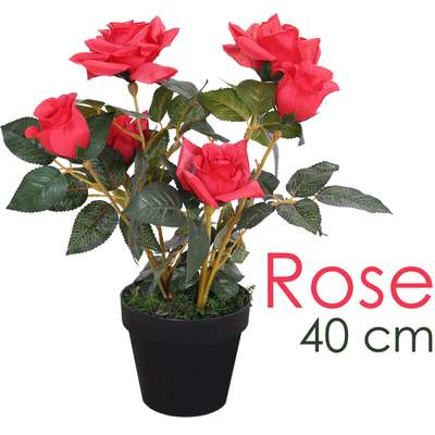 Rose kunststoff Kunstpflanzen im Preisvergleich | Günstig bei Ladendirekt  kaufen