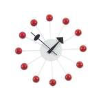 Wanduhr von Vitra, in der Farbe Rot, aus Metall, Vorschaubild