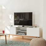 TV-Lowboard von Mørteens, in der Farbe Weiss, aus Holzwerkstoff, andere Perspektive, Vorschaubild