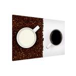 Magnettafel Milchkaffee der Marke Bilderwelten
