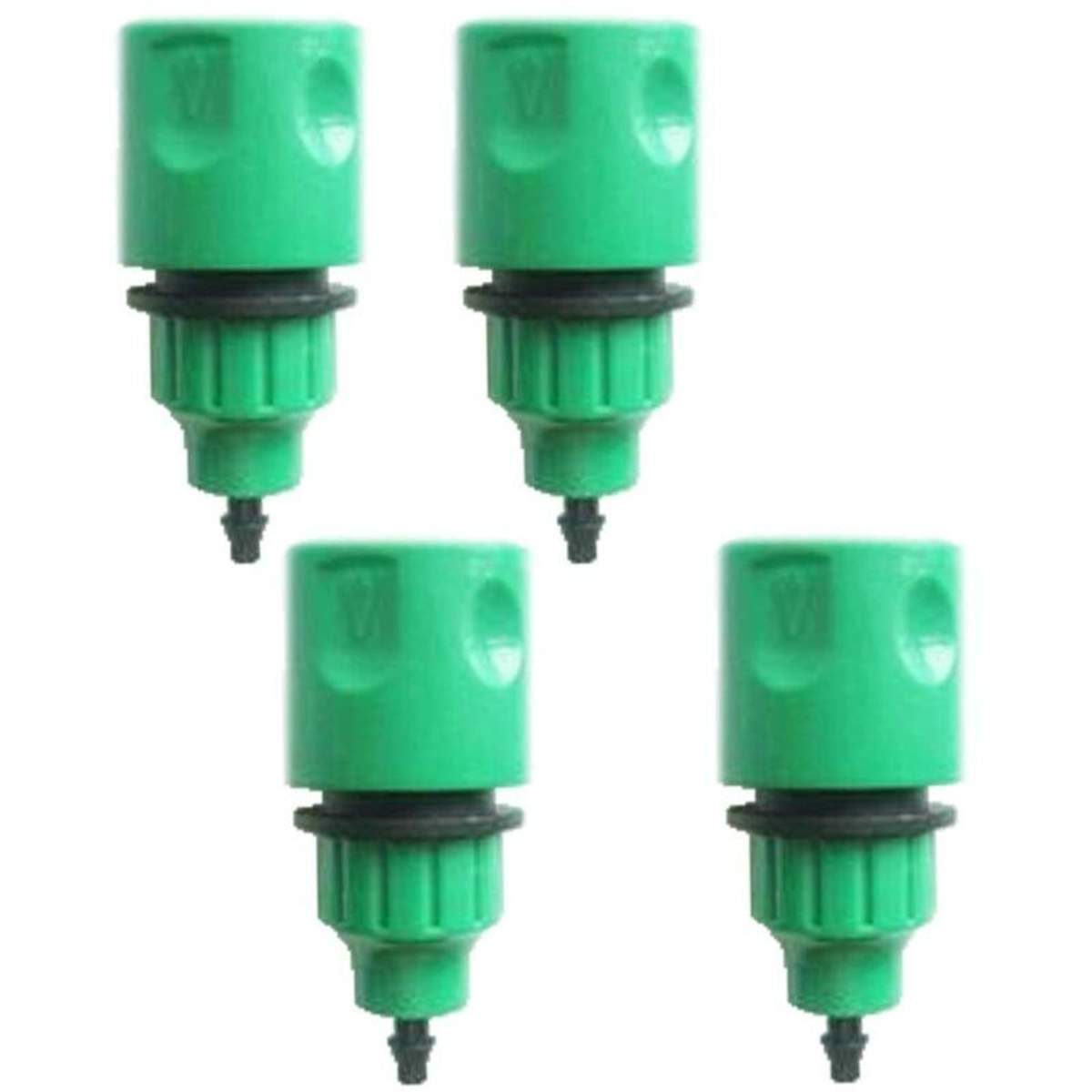 5x Gartenschlauchadapter Sechskant – 3/4 Zoll GHT Außen X 1/2 Zoll BSP Innen, Edelstahl