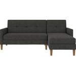 Ecksofa von Dorel Home, in der Farbe Grau, aus Webstoff, Vorschaubild