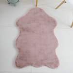 Kinderteppich von Ayyildiz Teppiche, in der Farbe Rosa, aus Fell, andere Perspektive, Vorschaubild