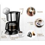 Kaffeemaschine von Trisa, in der Farbe Schwarz, aus Kunststoff, andere Perspektive, Vorschaubild