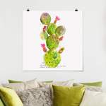 Poster Kaktus der Marke Bilderwelten