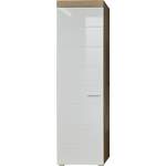 Garderobenschrank von INOSIGN, in der Farbe Weiss, aus Holzwerkstoff, andere Perspektive, Vorschaubild